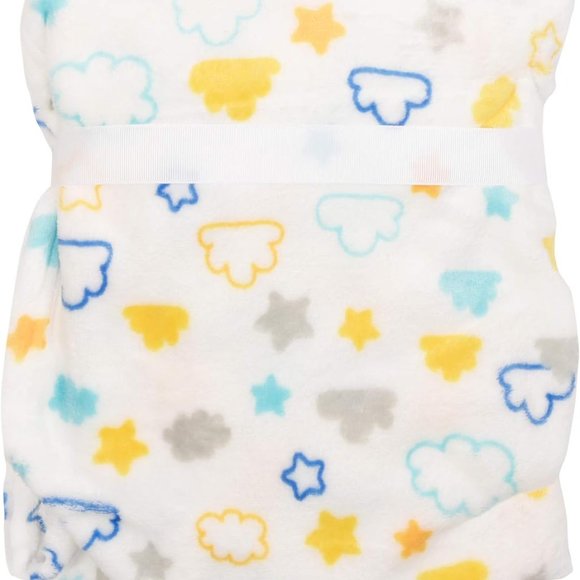 Blue Orange Boy Fox Security Blanket 2 Piece Set Babys First by Nemcor Lovey NWT - Picture 2 of 3